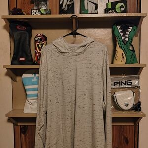 adidas Gray Hooded Sweatshirt